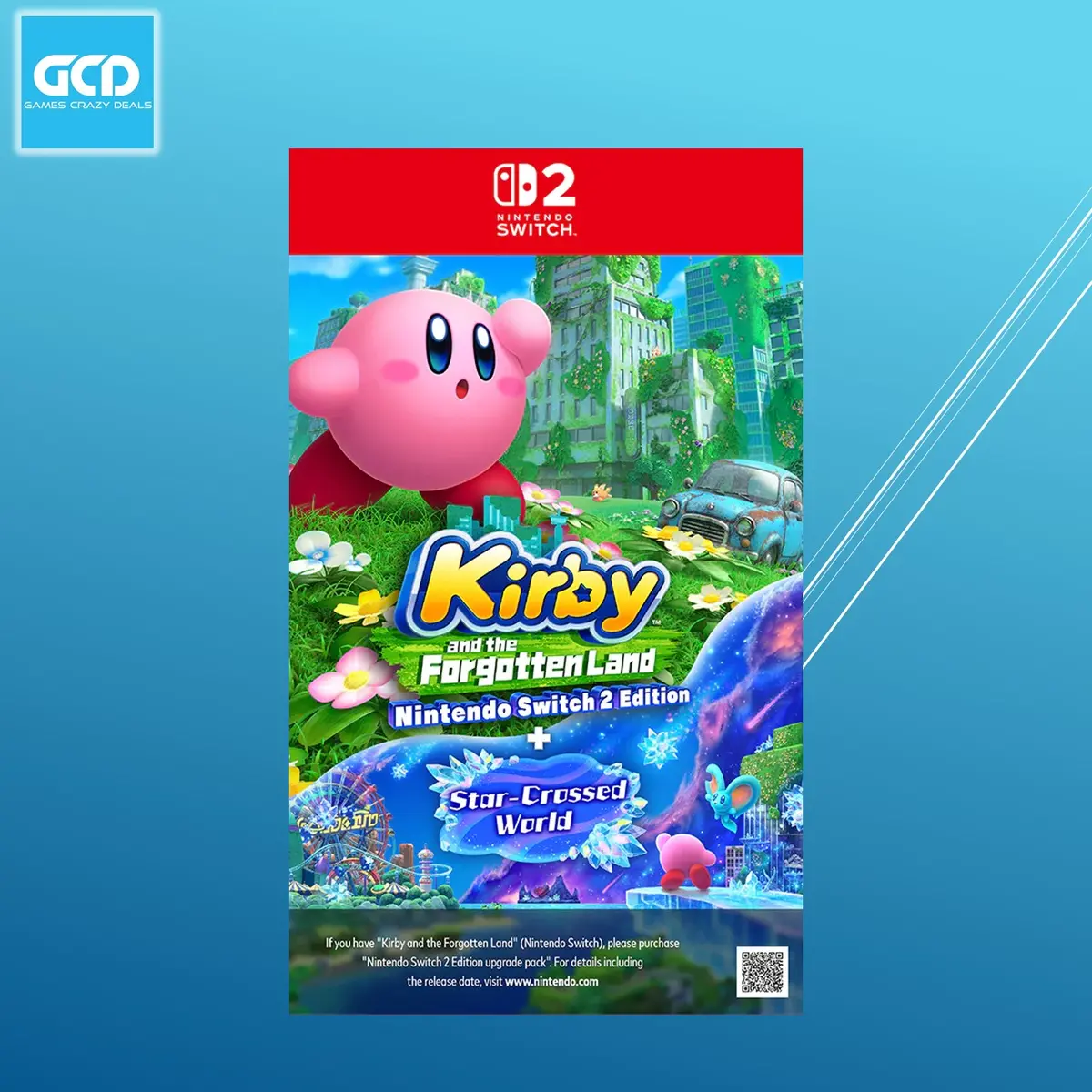 Nintendo Switch 2 Kirby And Forgotten Lands + Star Crossed World (Mde) 1