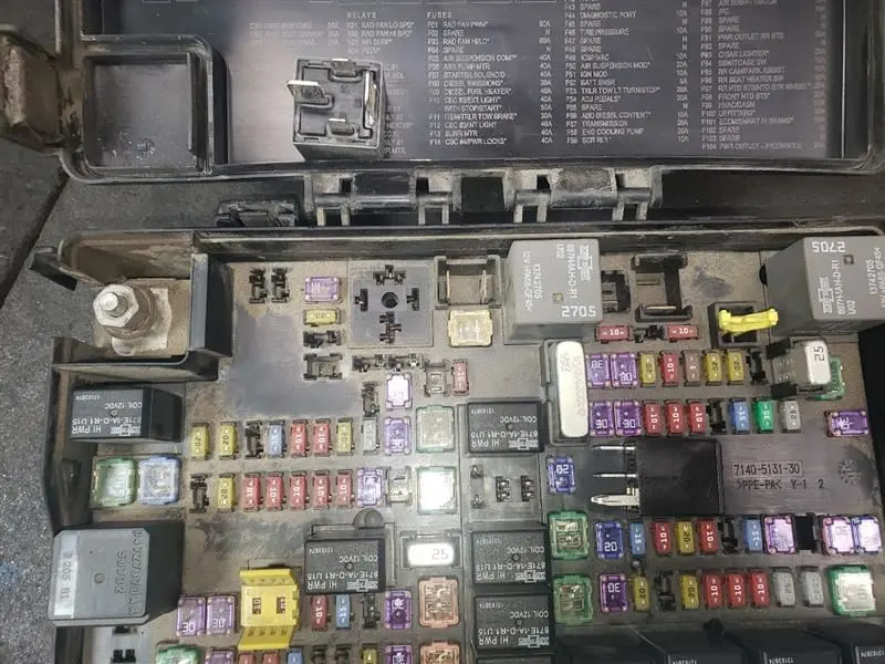 2014 Ram5500 Totally Intergrated Power Module (Tipm). Part Number 68137438Ad 1