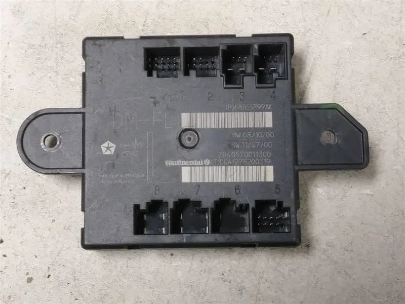 2012 Dodge Ram3500 Driver Side Door Module. Part Number 68055299Ak 1