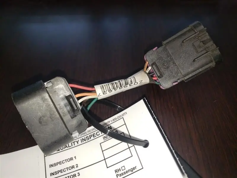2015 Ram2500 Diesel Fan Clutch Jumper Wire. Part Number 52014729Ac 2