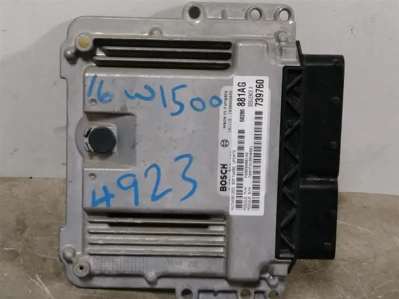 2016 Dodge Ram1500 Eco-Diesel Ecm. Part Number 05150767Ad 1