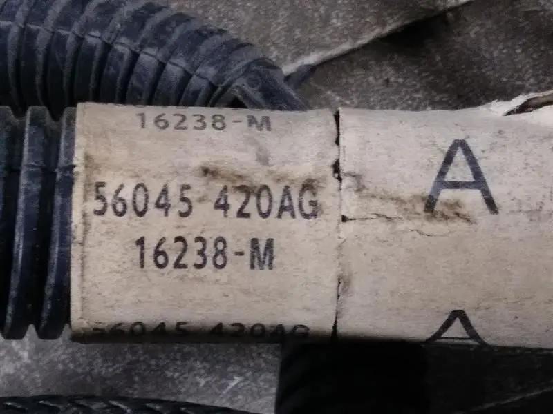 2001 Dodge Ram1500 Dash Wire Harness. Part Number 56045420Ag 2
