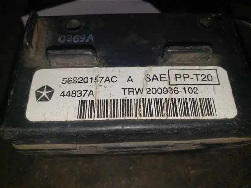 1999 Dodge Ram2500 Central Timing Module (Ctm). Part Number 56020157Ac 2