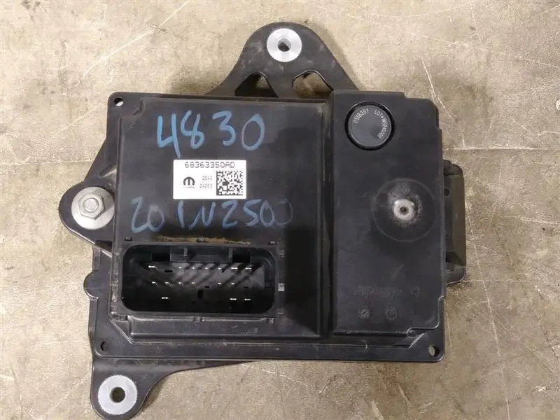2020 Ram2500 Vibration Canceling Module. Part Number 68363350Ad 1