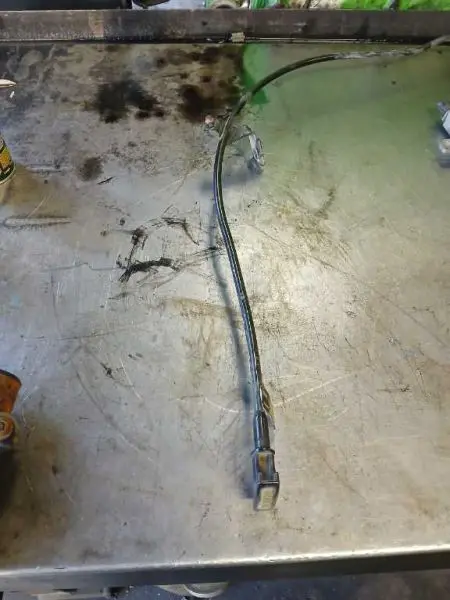 2007 Dodge Ram2500 Diesel Engine Oil Dipstick With Tube. Part Number 68005326Aa 1