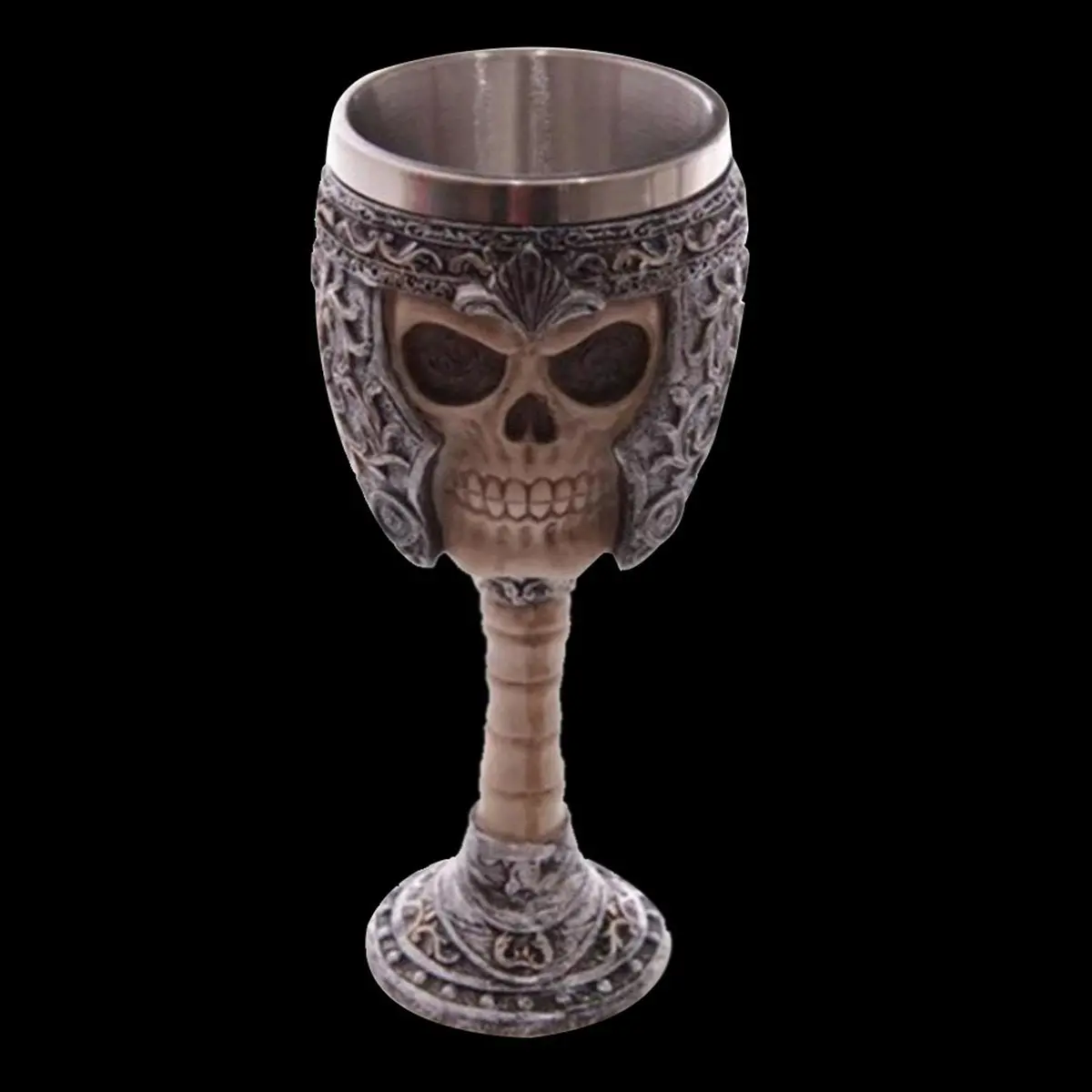 Knight's Skull Glass 1