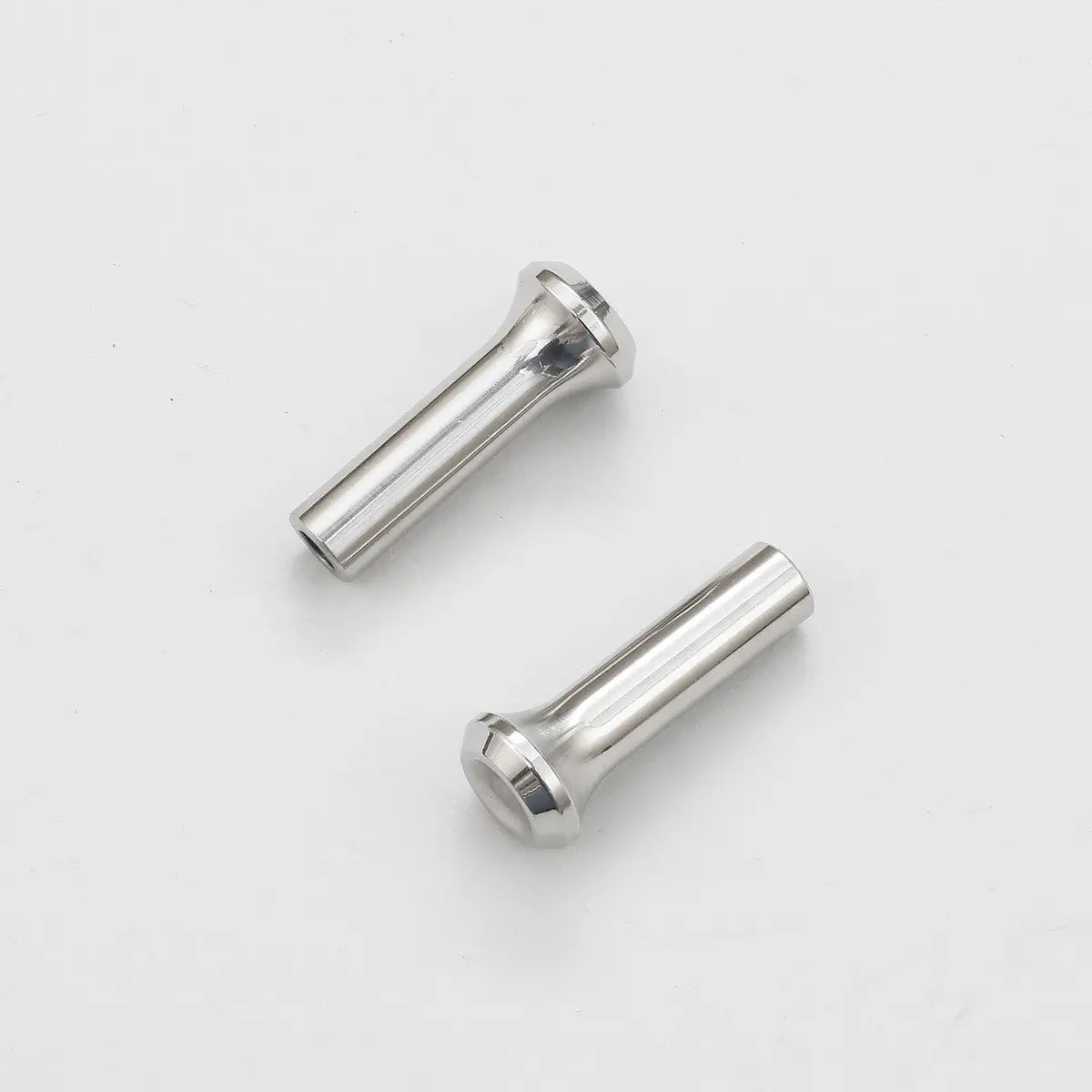 Door Lock Knob 62-76 A&B Body Pair Polished Stainless 1