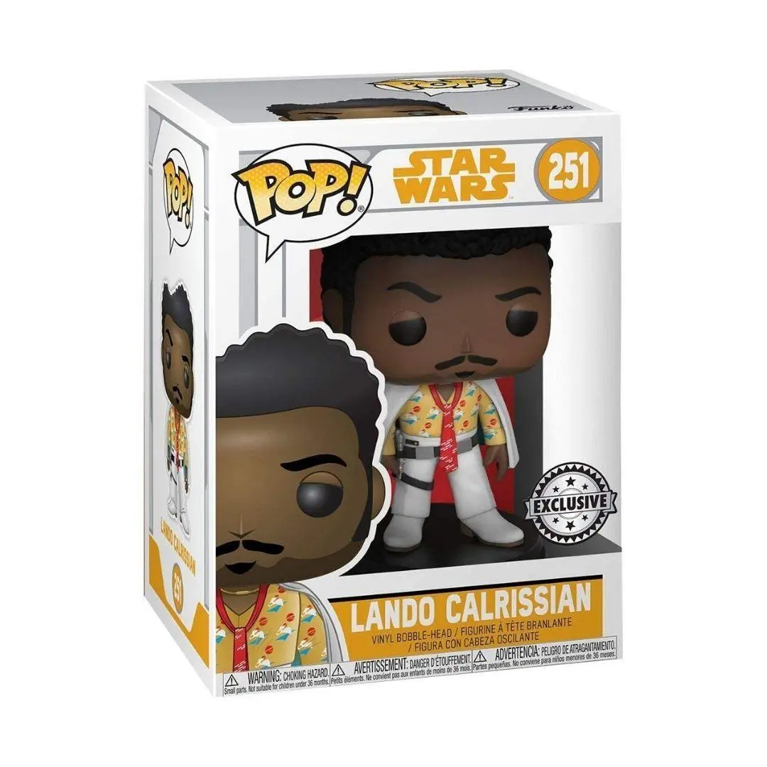 Funko Pop! Vinyl Bobble Head Star Wars: Solo W1 - Lando Calrissian #251 1
