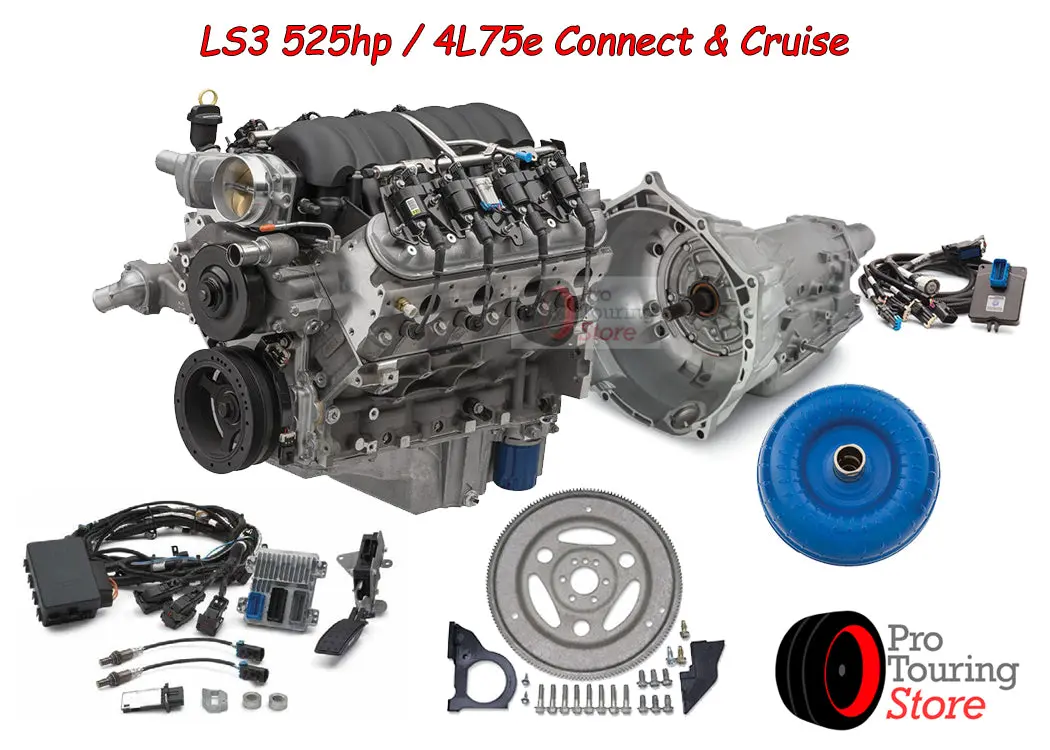 Ls3 525Hp 4L75e Automatic Connect & Cruise Package 1