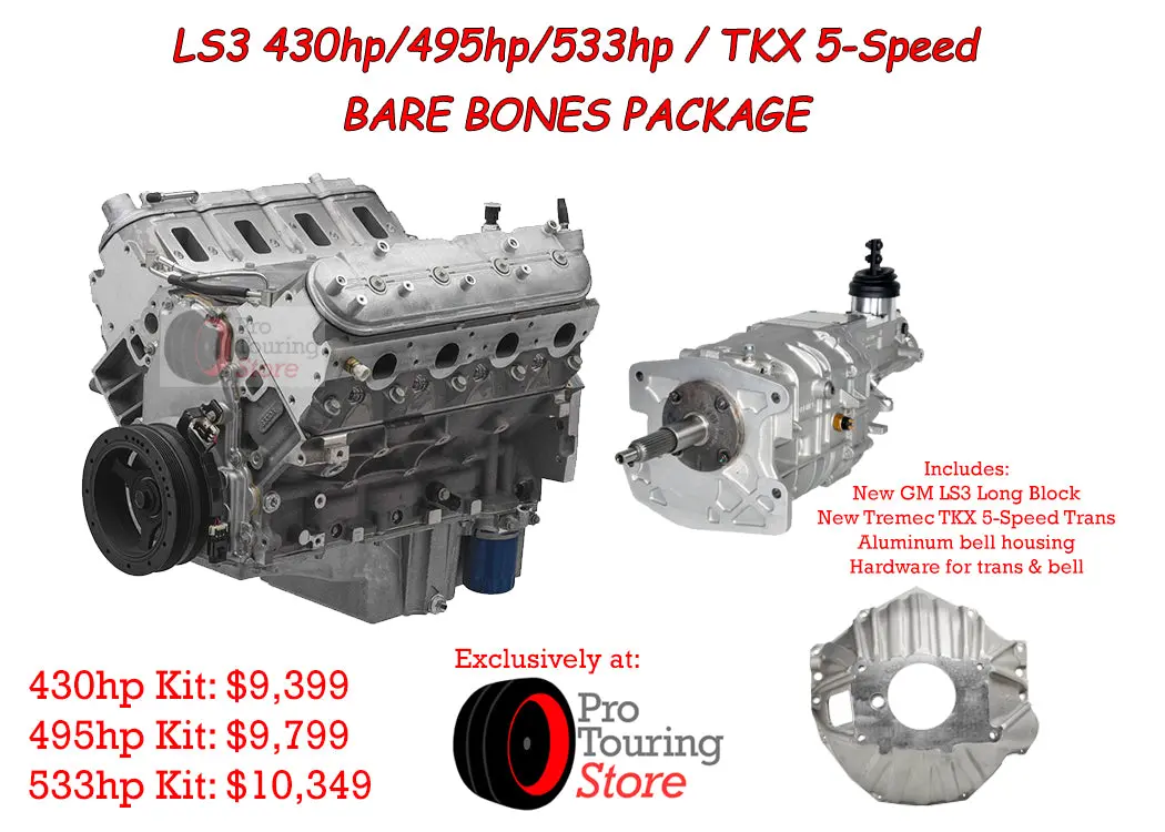 New- Gm Ls3 Tkx 5-Speed Manual Bare Bones Package 1