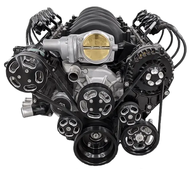 Billet Accessory Drive Ls1 Ls2 Ls3 Ls6 Lsx - Serpentine 1
