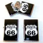 Route 66 Flip Top Crystal Dome Lighter 1