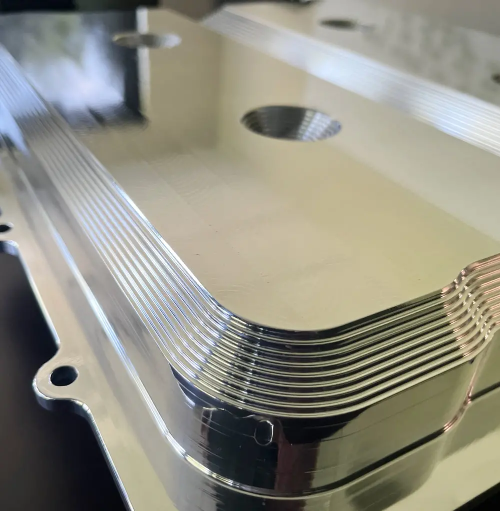 Mpi Billet Lt4 Supercharger Lid - Cover - Machined Aluminum 5