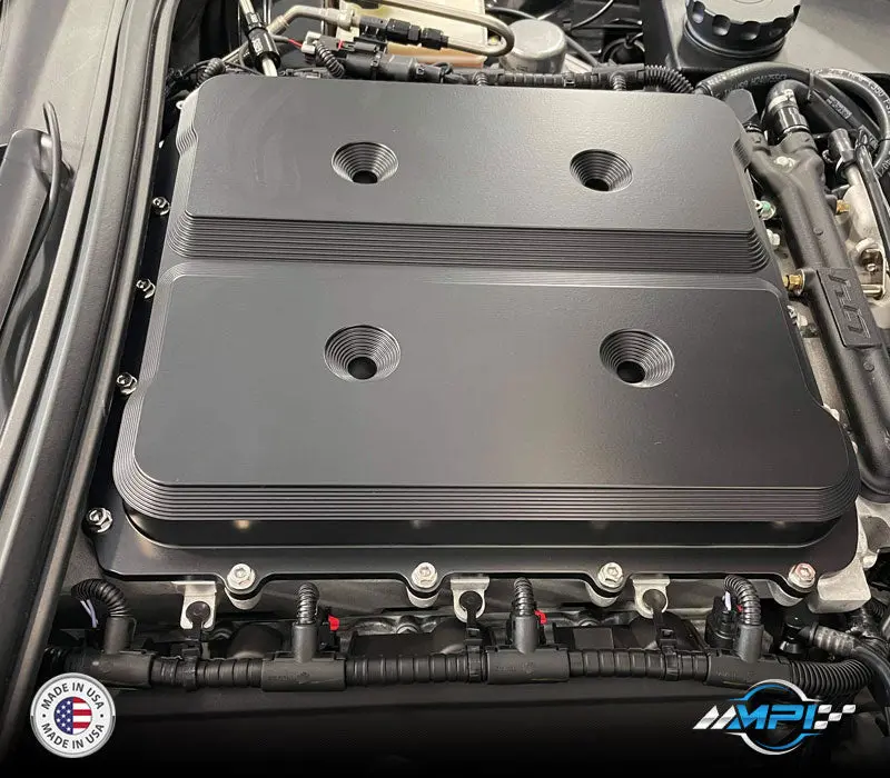 Mpi Billet Lt4 Supercharger Lid - Cover - Machined Aluminum 8