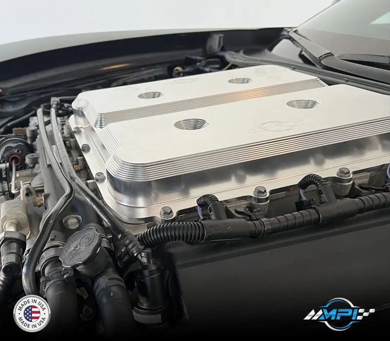 Mpi Billet Lt4 Supercharger Lid - Cover - Machined Aluminum 1