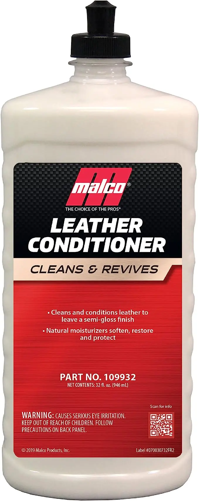 Malco - Leather Conditioner 32Oz 1