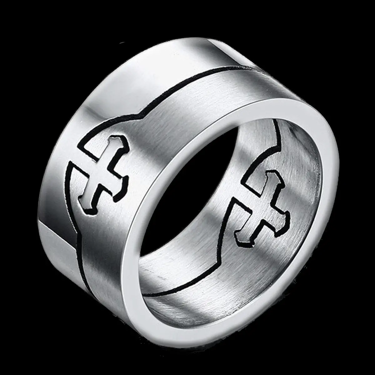 Lovers Cross Rings 2