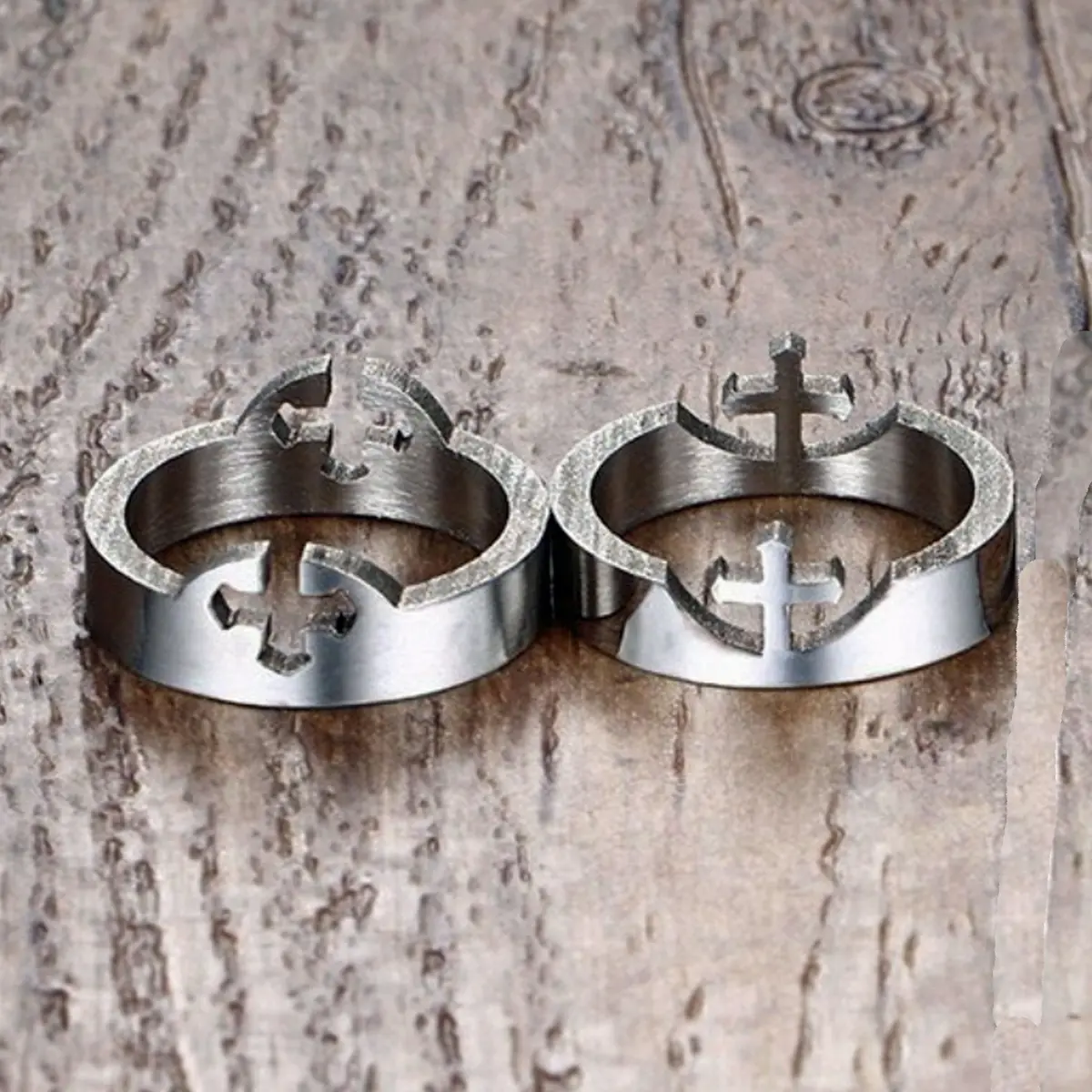 Lovers Cross Rings 5
