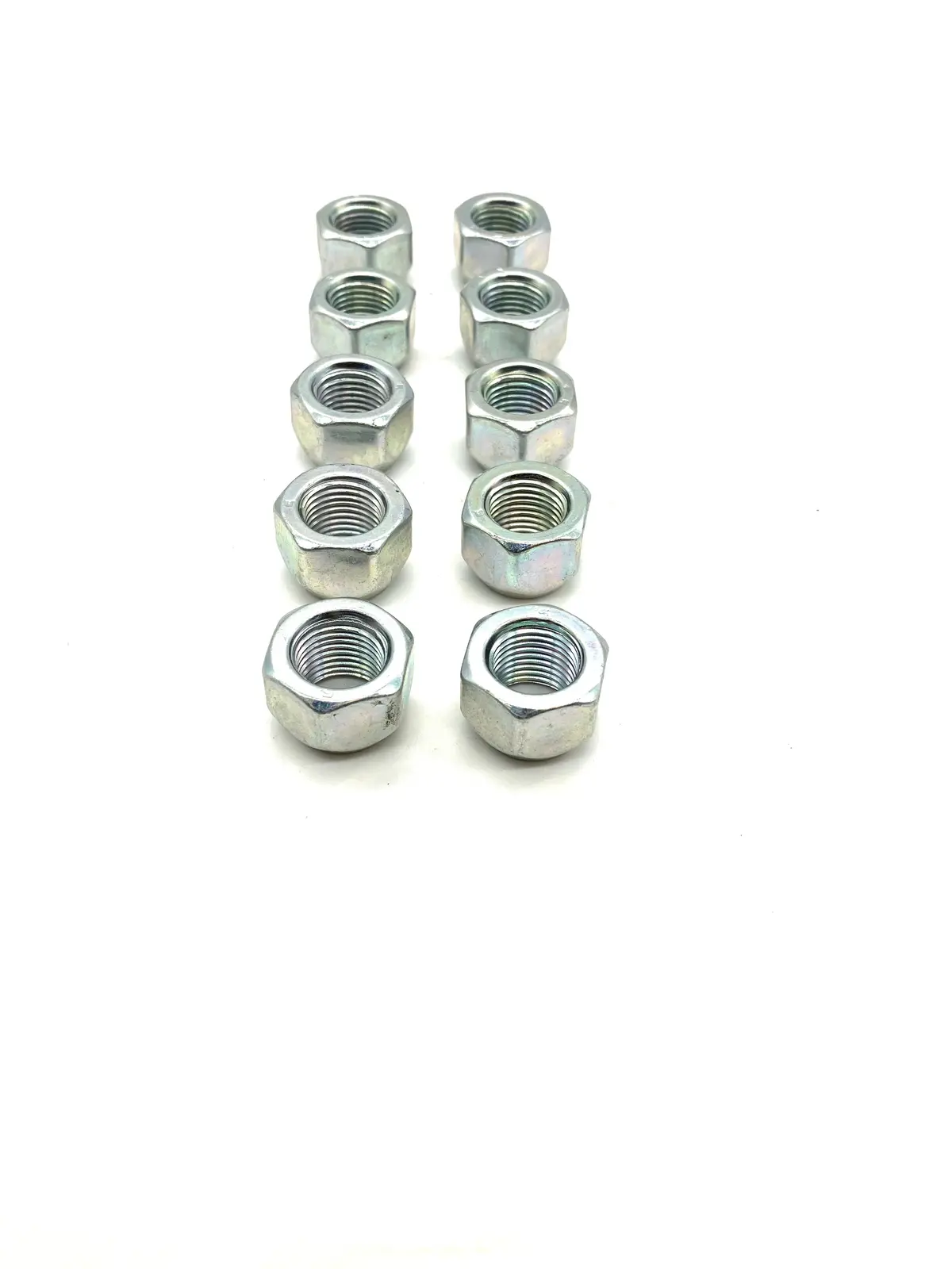 Lug Nuts 1/2" Acorn. Steel Right Hand Thread - 10Pc 1