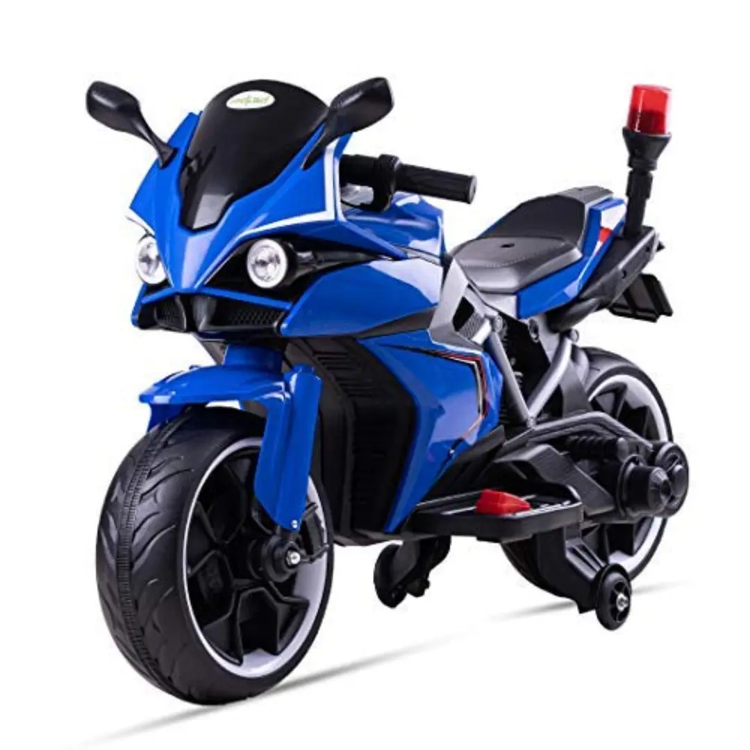 Glider Kids Rechargeable Battery Operated Ride On Bike With Music And Led Lights Suitable Electric Bike/Scooter For Boys & Girls 3-8 Years 1