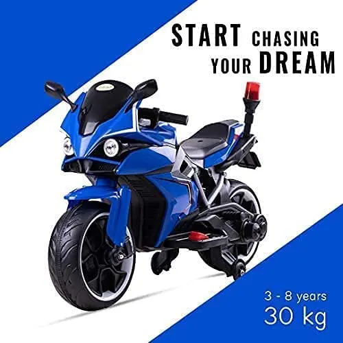 Glider Kids Rechargeable Battery Operated Ride On Bike With Music And Led Lights Suitable Electric Bike/Scooter For Boys & Girls 3-8 Years 3
