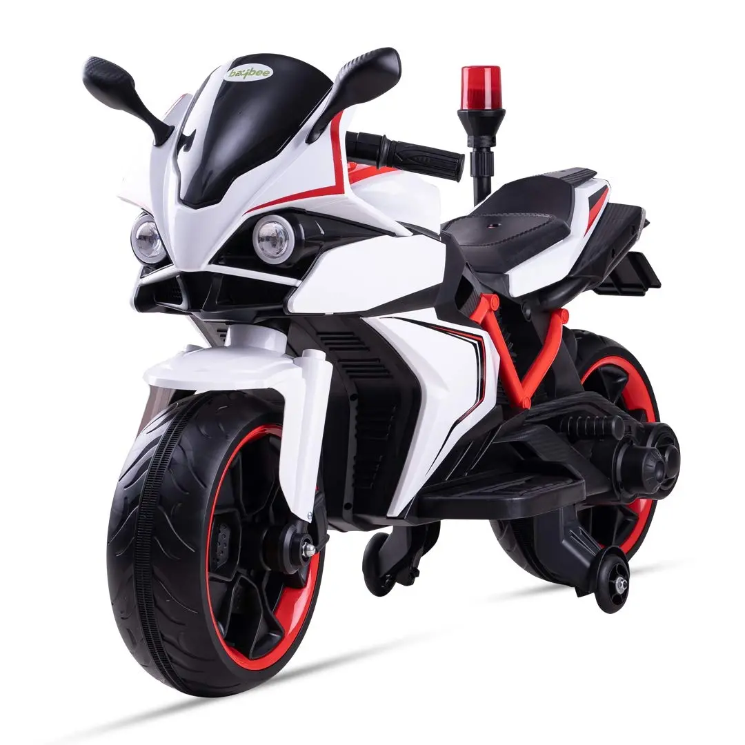 Glider Kids Rechargeable Battery Operated Ride On Bike With Music And Led Lights Suitable Electric Bike/Scooter For Boys & Girls 3-8 Years 3