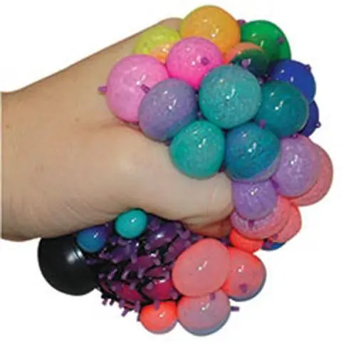 Multi Color Rainbow Mesh Squeeze Balls 1