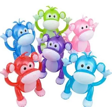24" Inflatable Monkey (Sold By The Piece Or Dozen) 1