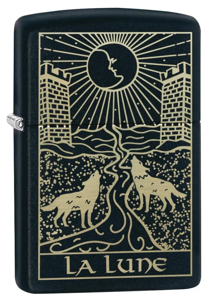 Wolf Tarot Card Design 1