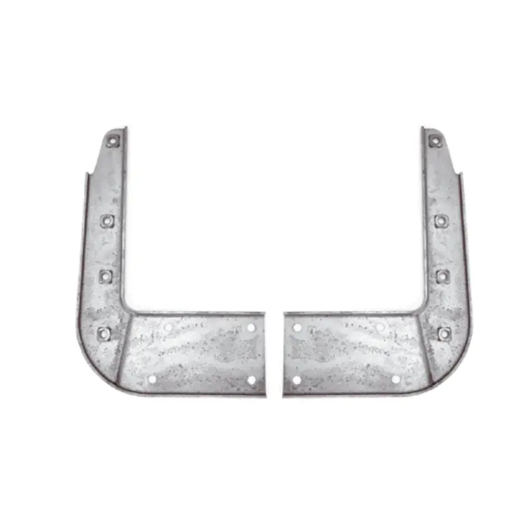 New Reproduction Mid Series Power Wagon Bed-Side To Crossmember “L” Brackets - Mspw-L-Brkt 1