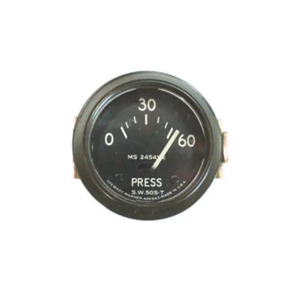 New Late Oil Pressure Gauge 24 Volt (60 Lb) - Ms 24541-2 1