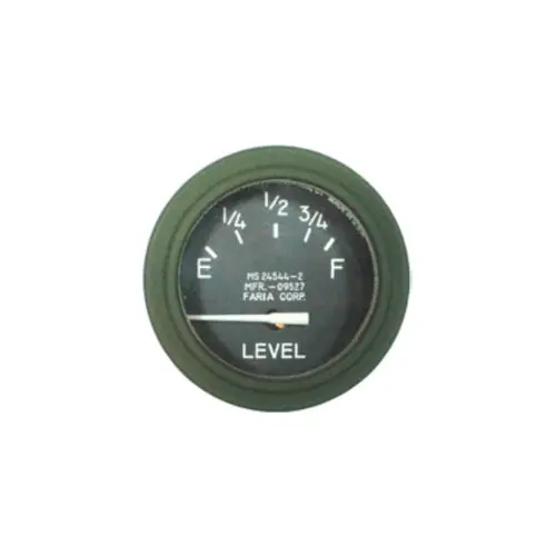 New 24 Volt Late Fuel Gauge - Packard Connectors - Ms 24544-2 1