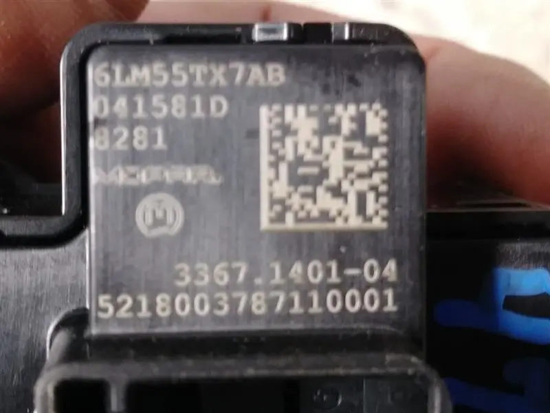 2019 Ram1500 (New Body Style) Pedal Adjustment Switch. Part Number 6Lm55tx7ab 2