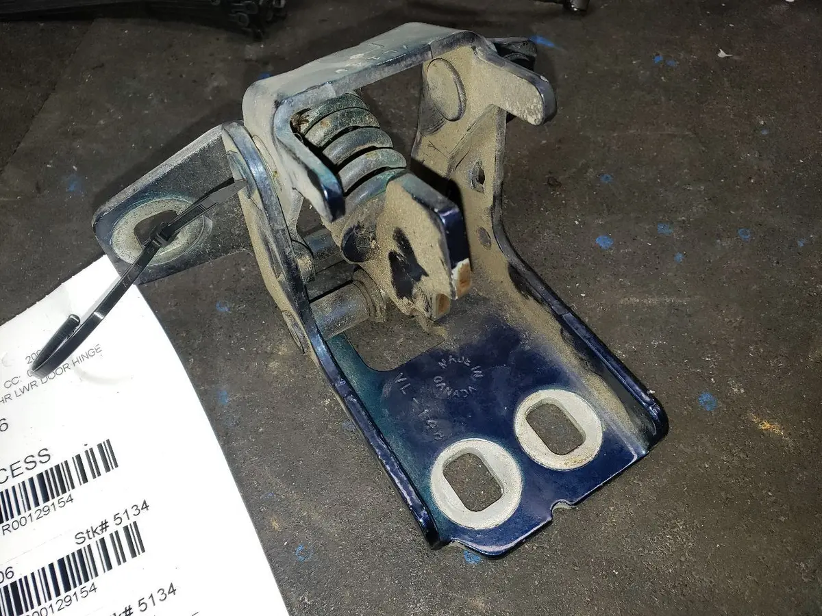 2006 Ram 2500 Blue Driver Side Rear Door Hinge. Part Number 55277083Aa 1