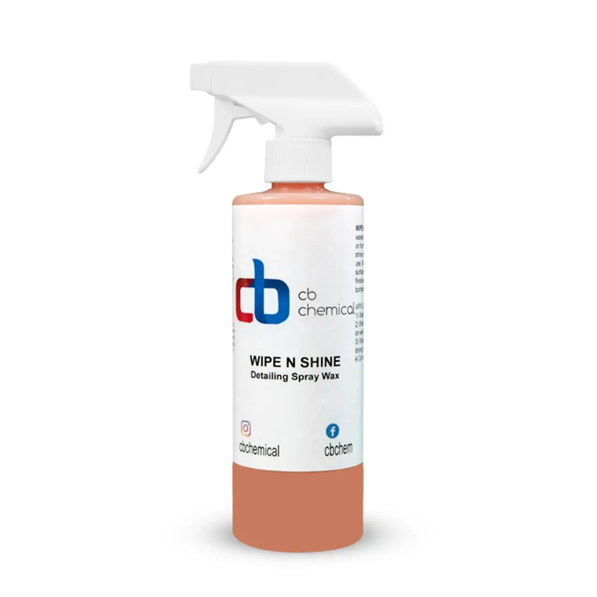 Wipe & Shine Spray Wax 1