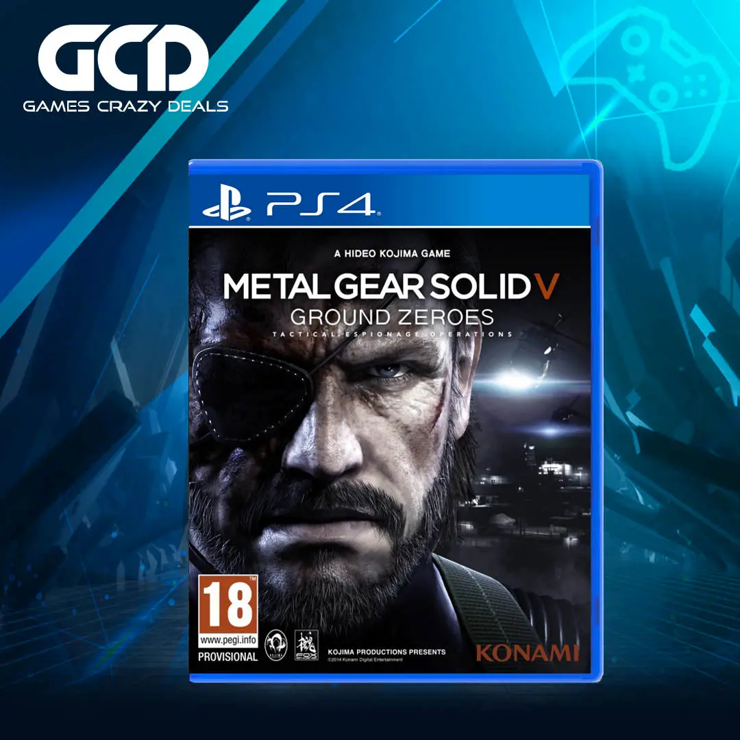 Ps4 Metal Gear Solid V Ground Zeroes 1