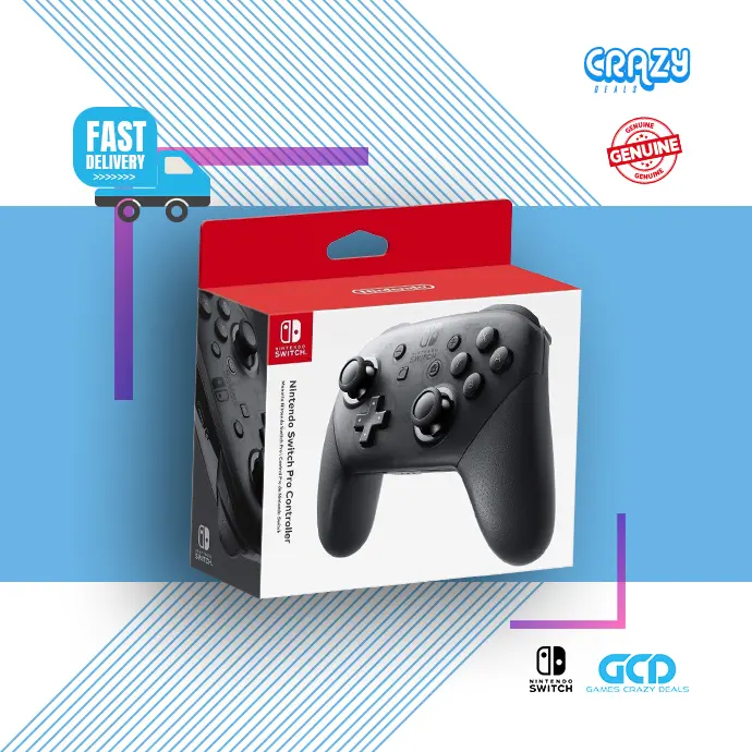 Nintendo Switch Pro Controller (1 Year Local Agent Warranty) 1