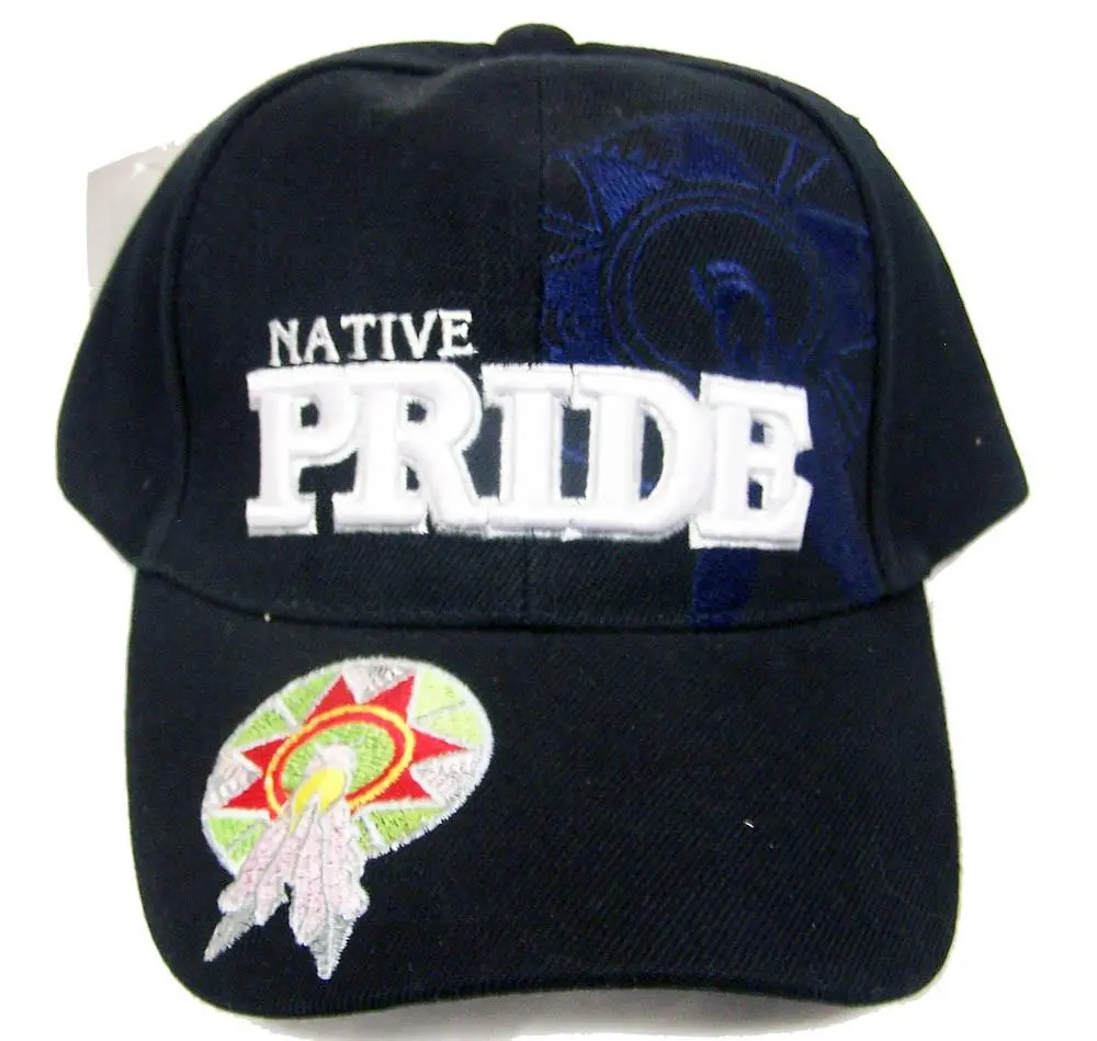 Native Pride Dreamcatcher Shield Embroidered Baseball Hat 1