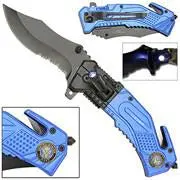 Us Navy Led Tatical Folding Knife 1