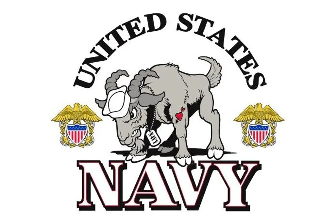 United States Us Navy Goat Mascot Military (3Ft X 5Ft) Flag 1