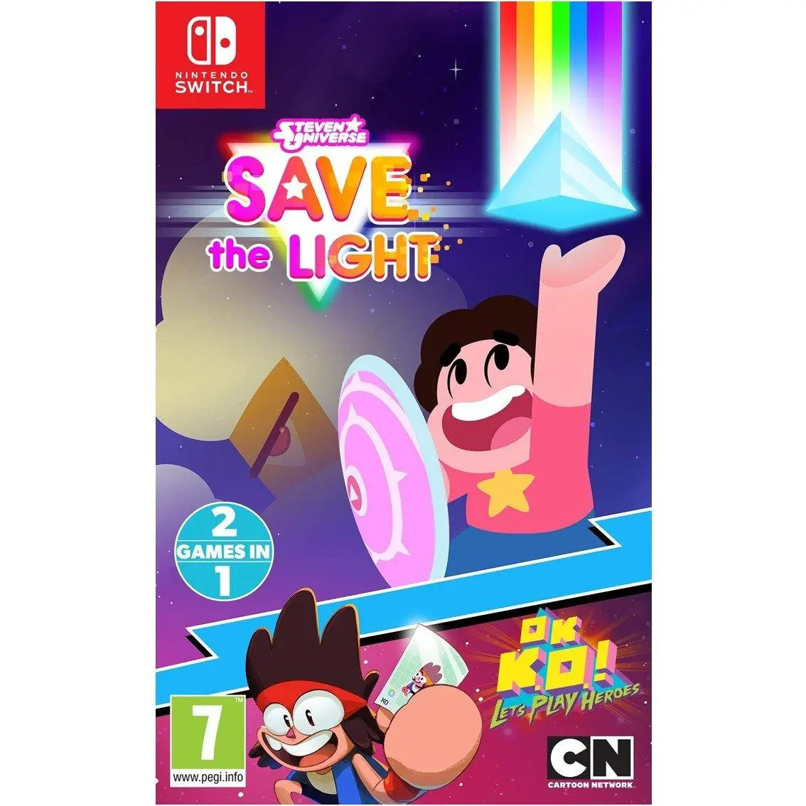 Nintendo Switch Steven Universe Save The Light & Ok K.O.! Let's Play Heroes Combo (Eu) 1