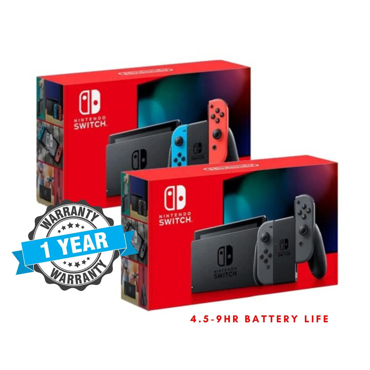 Nintendo Switch Generation 2 Console - Local Warranty + 1 Free Game 1