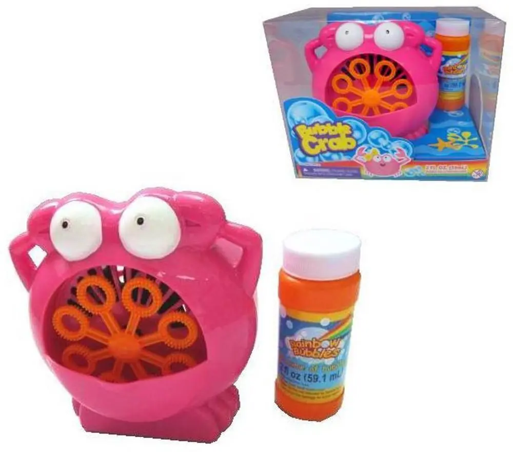 Pink Crab Bubble Blowing Machine 1