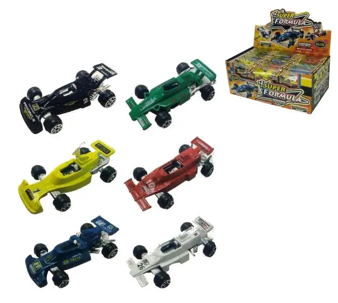 Die Cast Metal 3 Inch Formula Boxed Race Cars 1