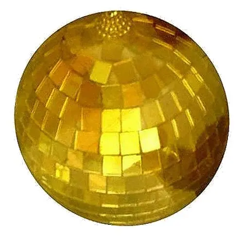 Gold 4 Inch Disco Mirror Ball 1