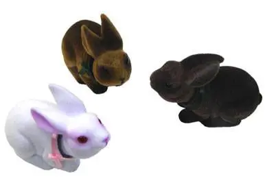 Moving Bobble Head Bunny Rabbits 1