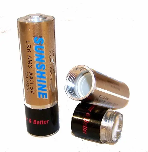 Battery Shaped Aa Stash Pill Box 1
