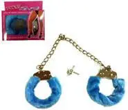 Blue Fur Lined Leg Cuffs 1