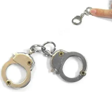 Micro Metal Miniture Handcuffs 1