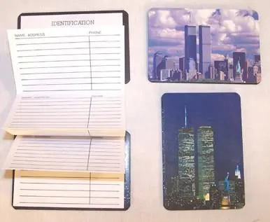 Twin Towers Magnetic Address Phone Book 1